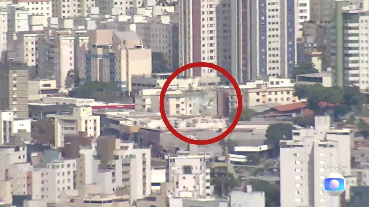 Vídeo mostra momento da queda do avião que deixou 2 mortos em BH; veja
