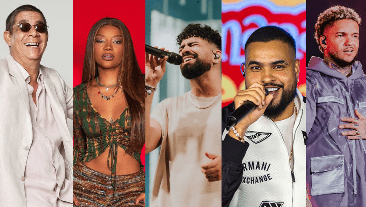 Zeca Pagodinho, Ludmilla, Dilsinho, Suel e Yan