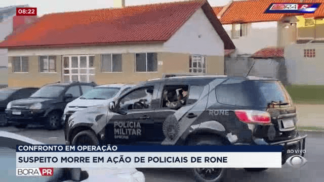 Dois suspeitos morrem em confrontos com a PM em Curitiba e Araucária