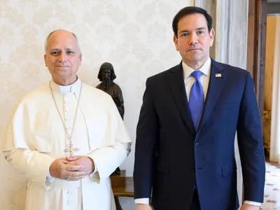 Rubio encontra papa Leão XIV no Vaticano após ataques de Donald Trump