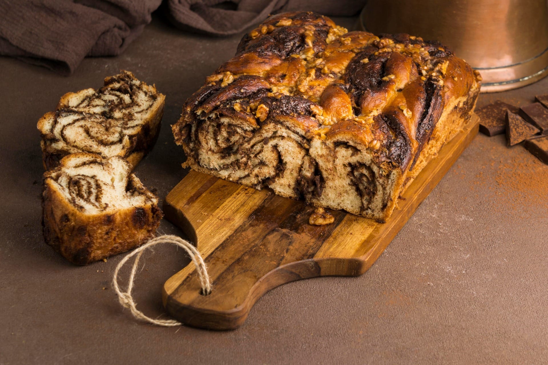 Babka de chocolate com laranja do chef Bruno Hashimoto | Band Receitas