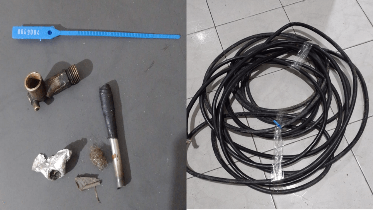 Após perseguição, homem é preso em flagrante por furto de fios em Potim