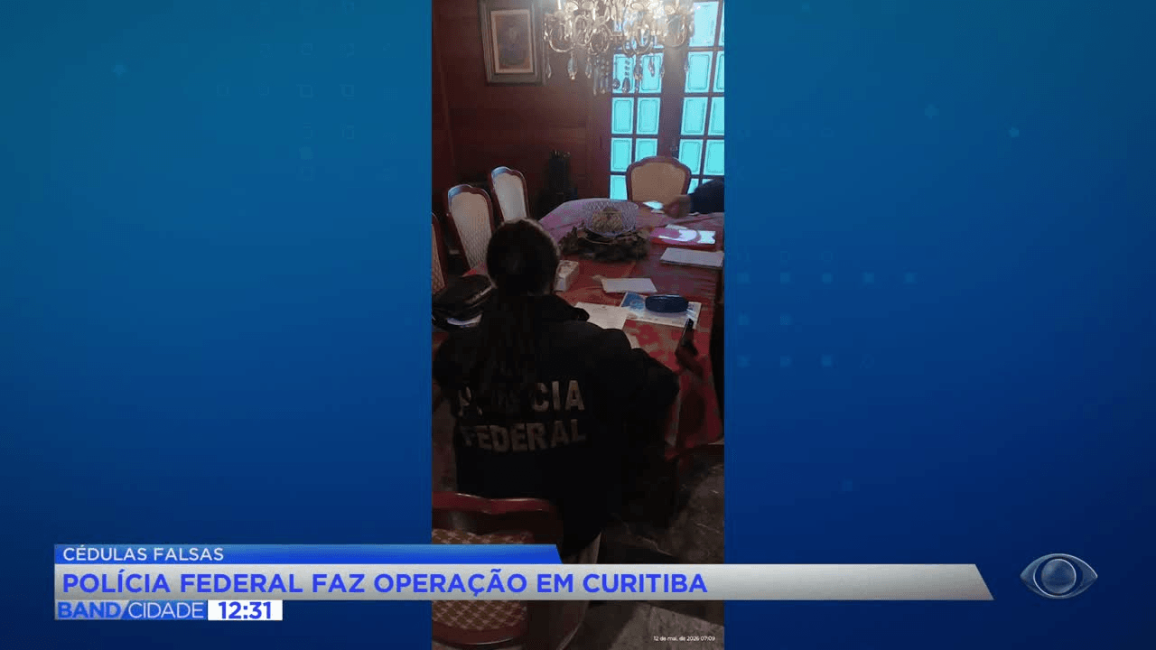 PF faz operação em Curitiba contra venda de cédulas falsas