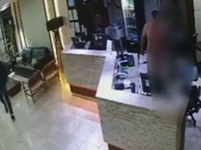 Homem nu é preso após agredir funcionários de hotel em Campo Grande (MS)