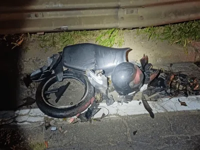 Colisão de moto deixa uma pessoa morta na Dutra em Guaratinguetá