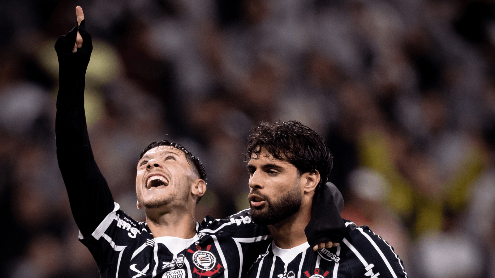 Garro e Yuri Alberto lideram setor ofensivo do Corinthians. Foto: Rodrigo Coca/Agência Corinthians