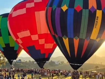 Festival de Balonismo começa nesta sexta-feira (15) em Cruzeiro