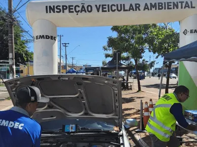 Pedreira do Chapadão recebe inspeção veicular ambiental gratuita