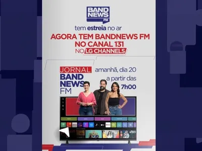 O que é a Fast TV, que passa a transmitir a programação da BandNews FM?