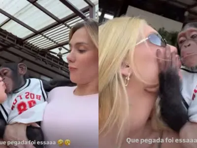 Vídeo de Virginia com chimpanzé gera ataques racistas a Vini Jr.; entenda