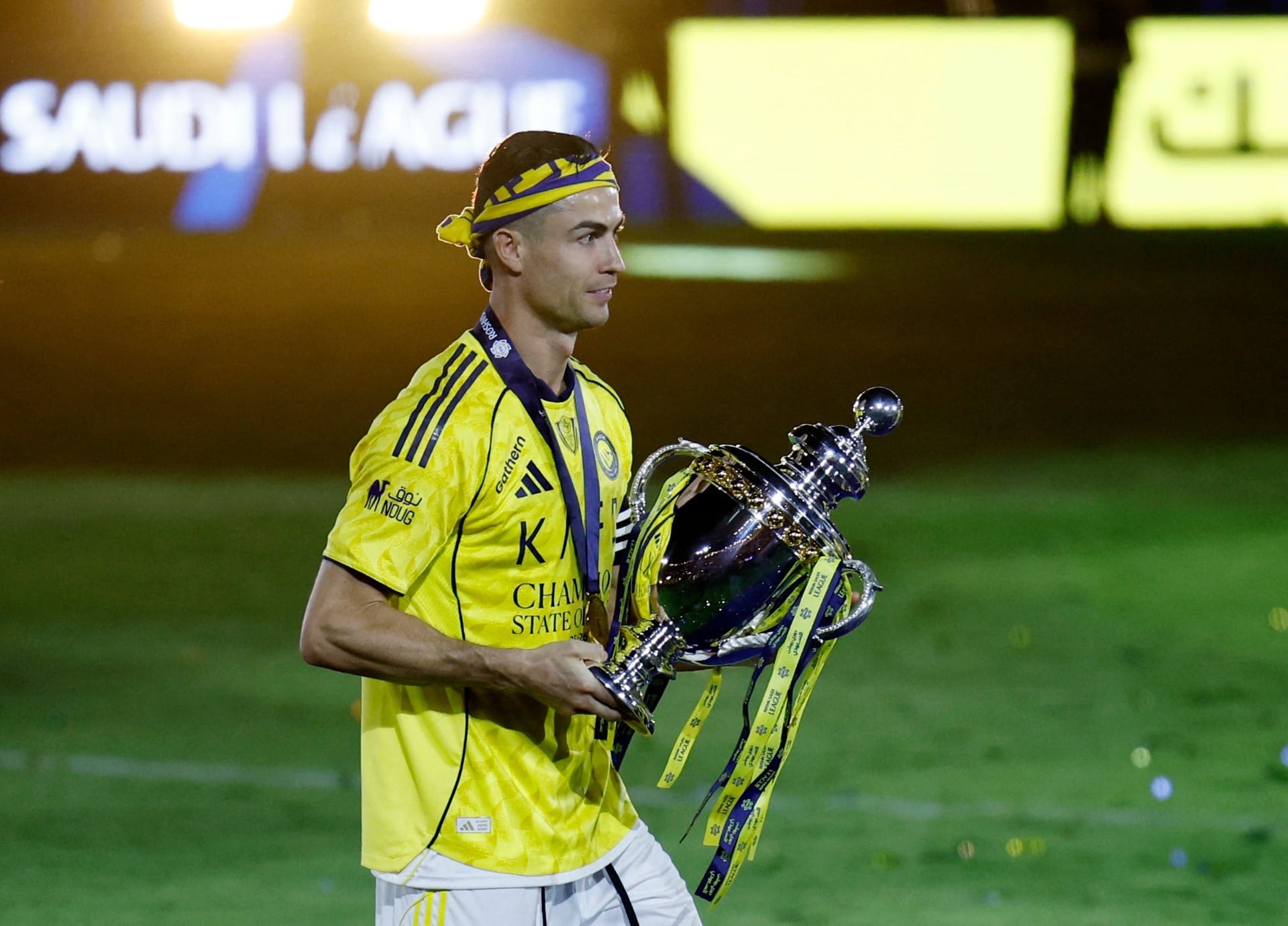 Cristiano Ronaldo é campeão com o Al-Nassr e atinge 36 títulos na carreira
