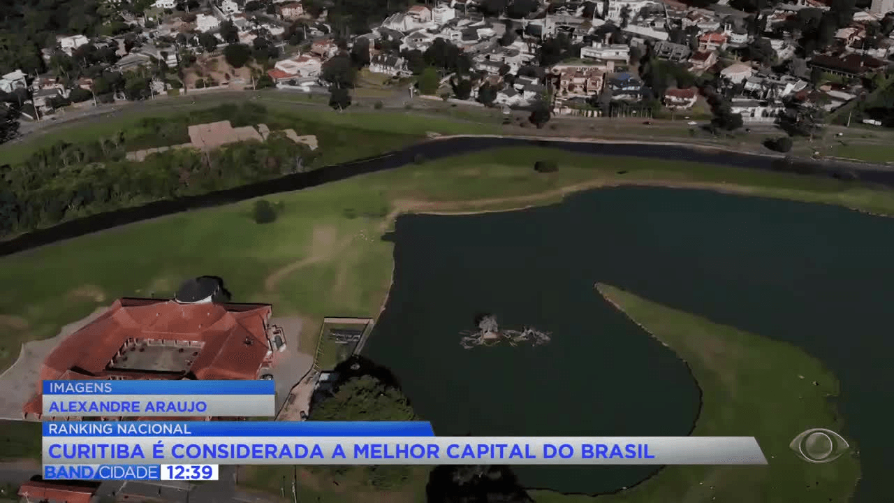 Curitiba é eleita melhor capital do país pelo 2º ano seguido