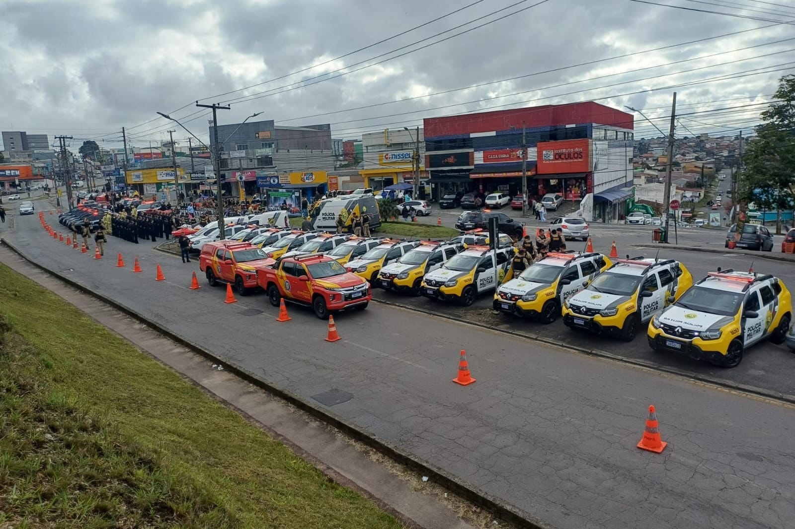 Paraná entrega 25 viaturas e reforça segurança na Grande Curitiba