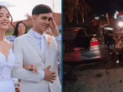 Casal morre em acidente entre carro e caminhonete em rodovia de Itapira