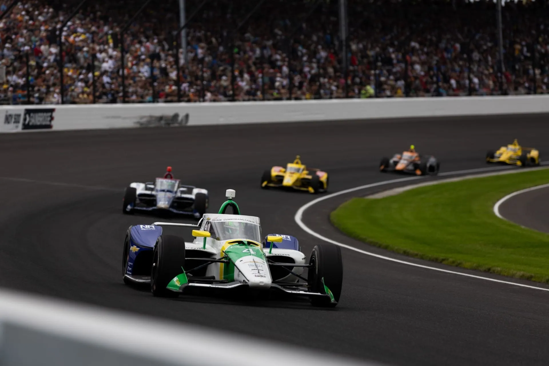 Caio Collet (AJ Foyt) na etapa de St. Louis 2026 da Indy