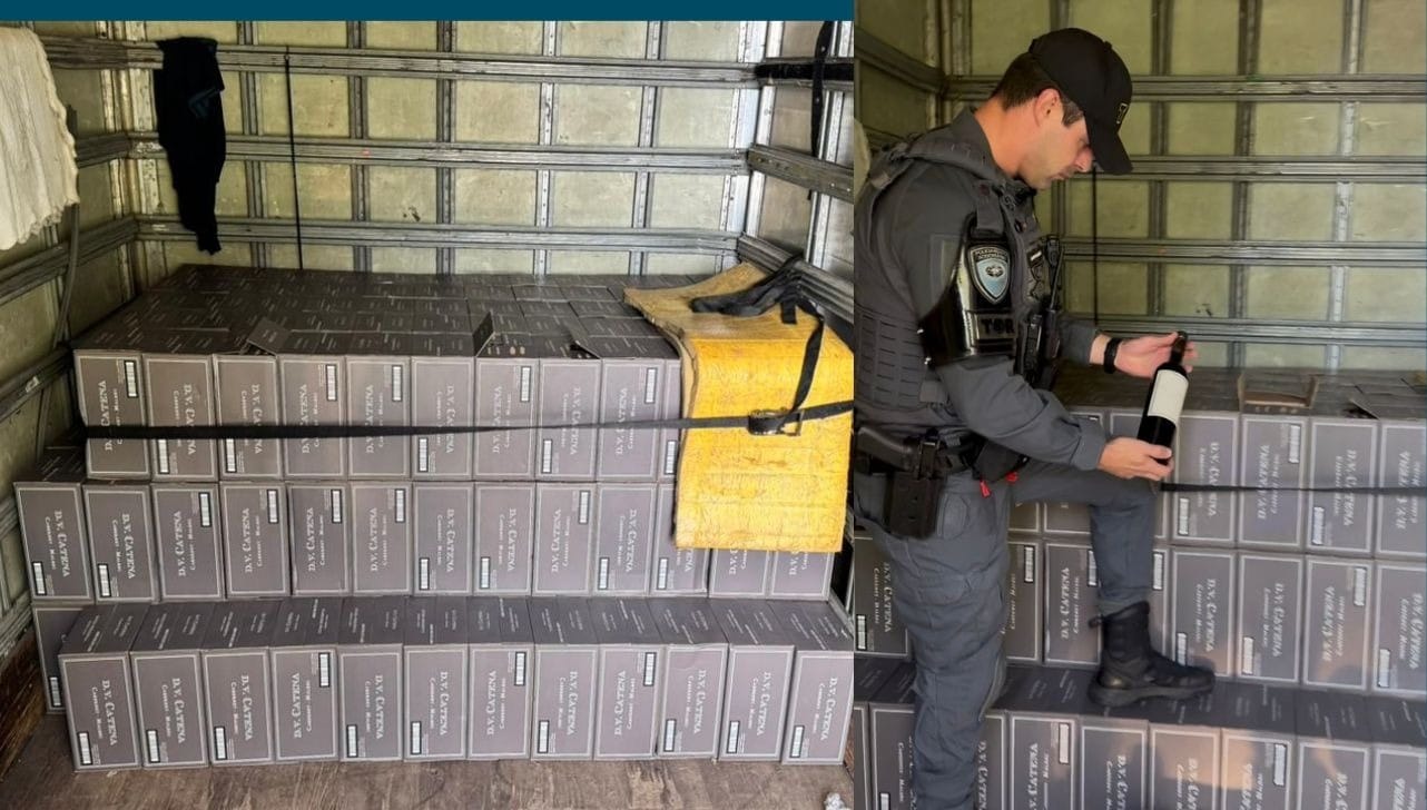Angatuba: Polícia apreende vinhos importados com documentação irregular