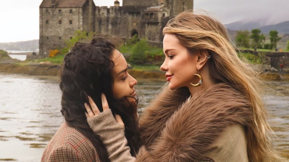 Marcela Mc Gowan e Luiza Martins curtem lua de mel em viagem à Escócia