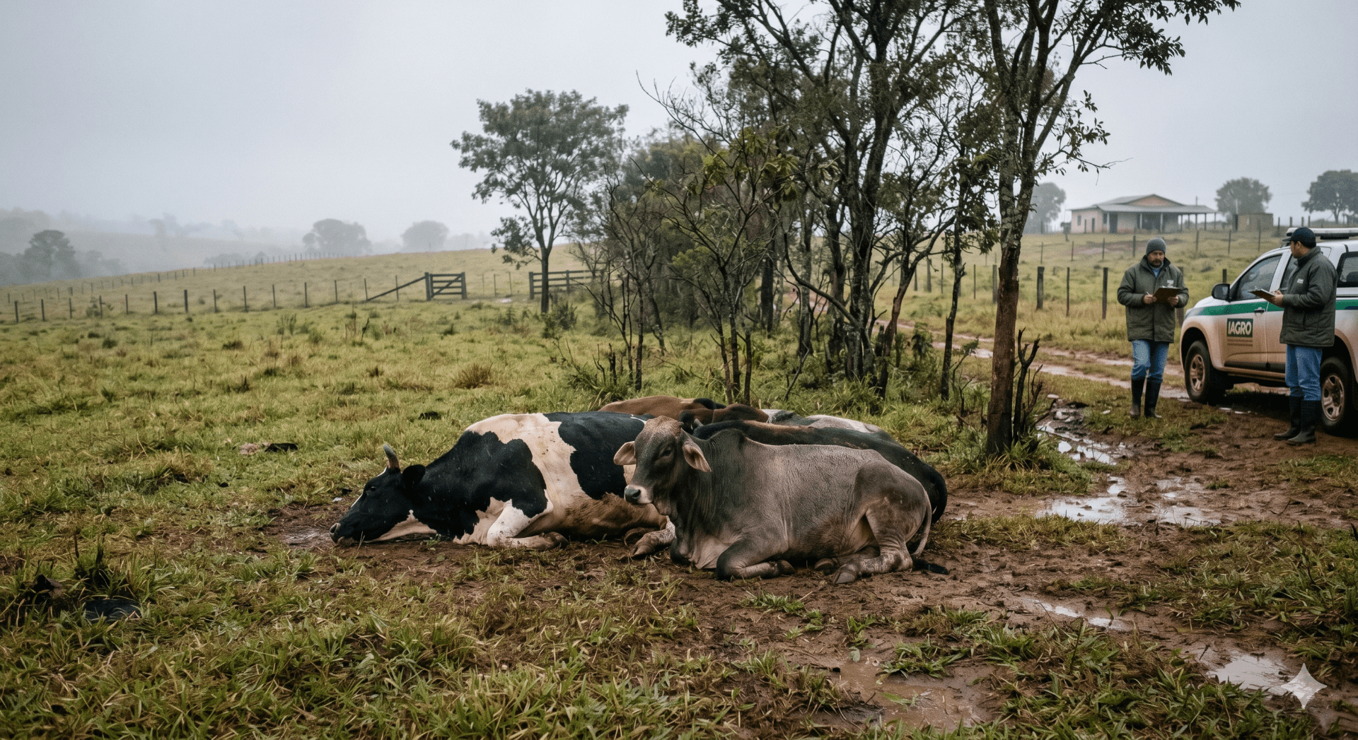 Frio mata 83 bovinos em propriedades rurais no sul de Mato Grosso do Sul