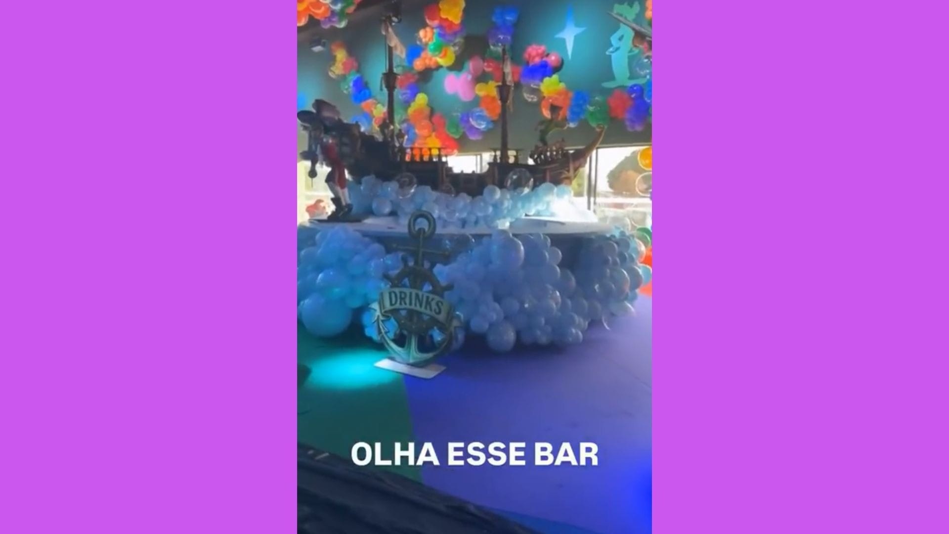Bar da festa ter&aacute; tema de Peter Pan, sucesso da Disney