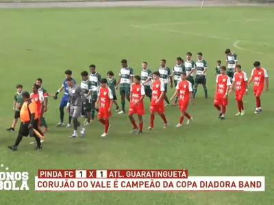 Campeão: Guaratinguetá empata com Pinda e vence a Copa Diadora Band Vale