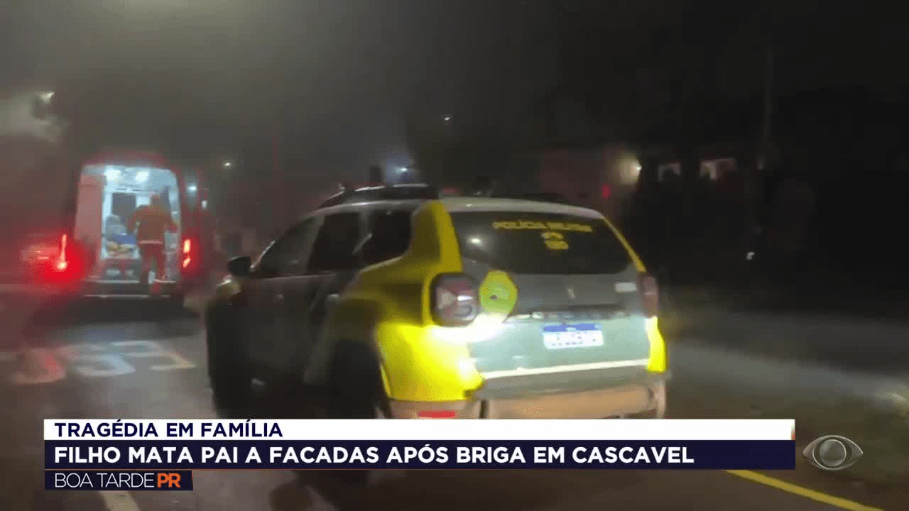 Adolescente é apreendido suspeito de matar o pai em Cascavel
