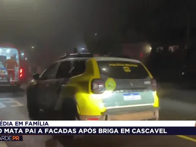 Adolescente é apreendido suspeito de matar o pai em Cascavel