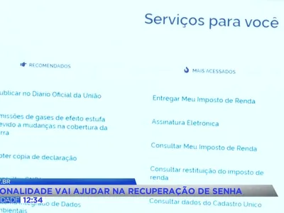 Governo lança nova forma de recuperar senha do Gov.br