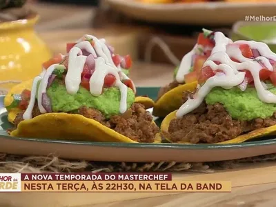 Tacos mexicanos do chef Bruno Hashimoto | Band Receitas