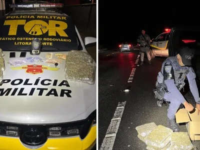 TOR apreende quase R$ 400 mil em drogas durante operação em Ubatuba