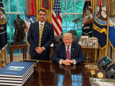 Flávio Bolsonaro pede a Trump que classifique CV e PCC como terroristas