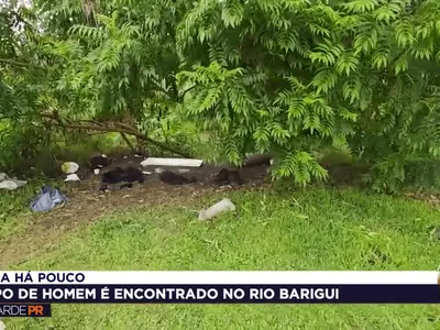 Corpo de homem é encontrado no Rio Barigui em Curitiba