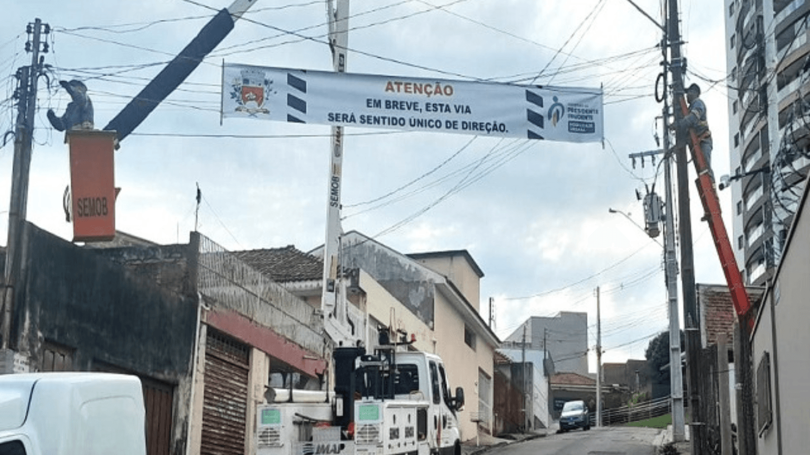 Prudente: Semob anuncia mudança de sentido na rua Amapá