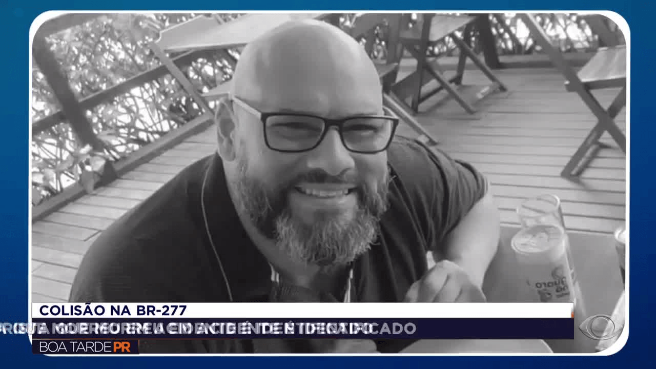 Professor Alceu do Rosário morre na BR-277: o que se sabe