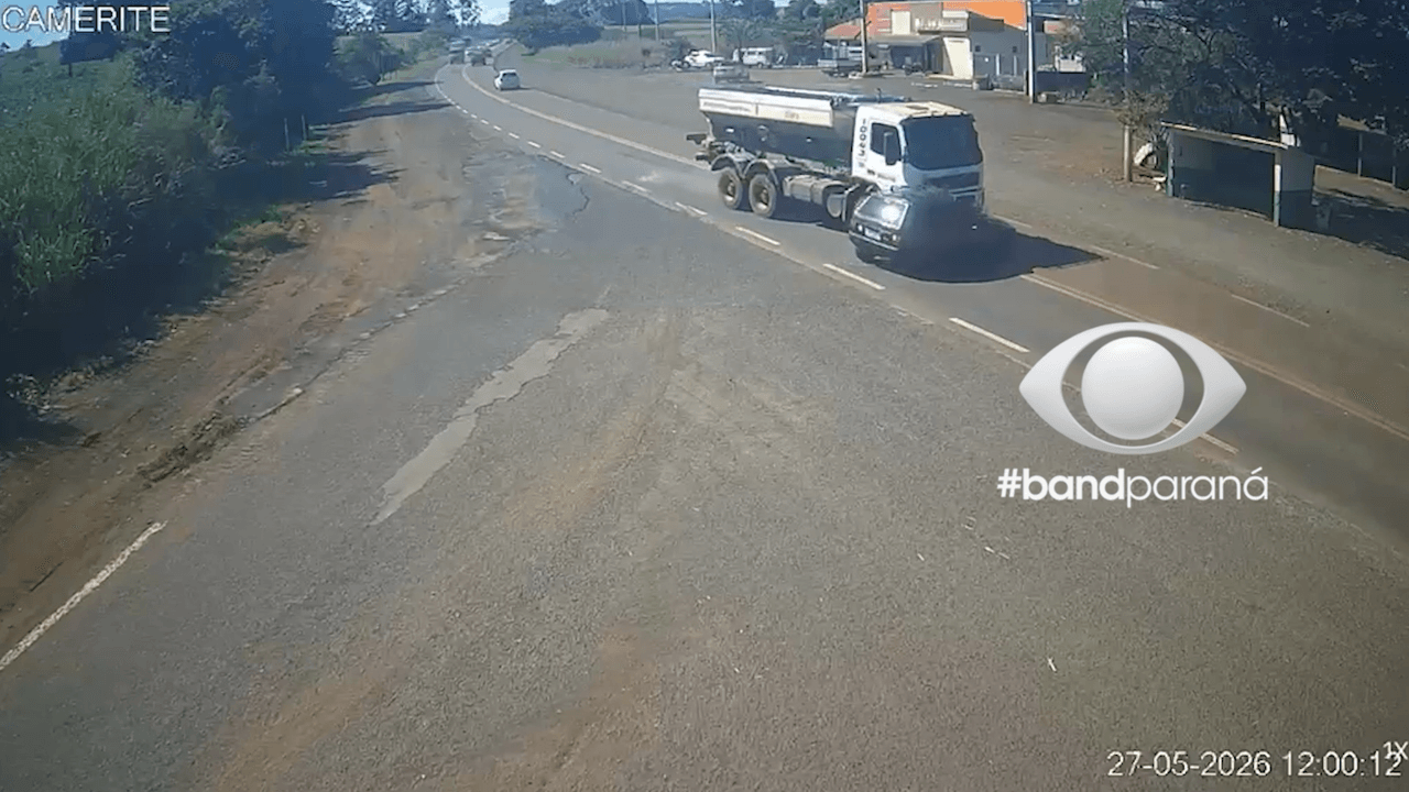 Casal de idosos morre após batida na BR-369, em Jandaia do Sul, no PR