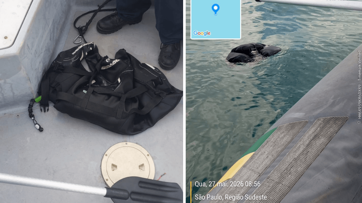 Colete salva-vidas é encontrado durante buscas por homem em Ilhabela