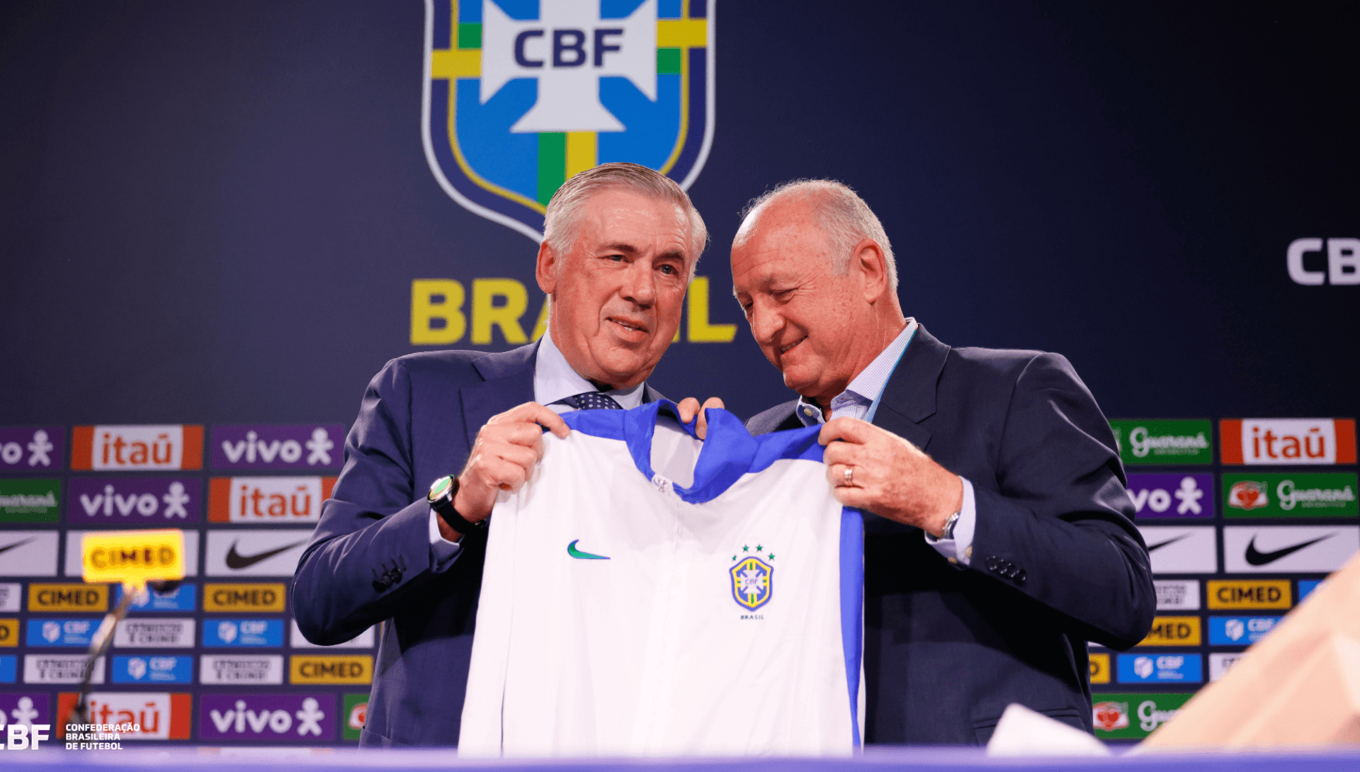 Felipão visita a Granja Comary e dará palestra para jogadores da Seleção
