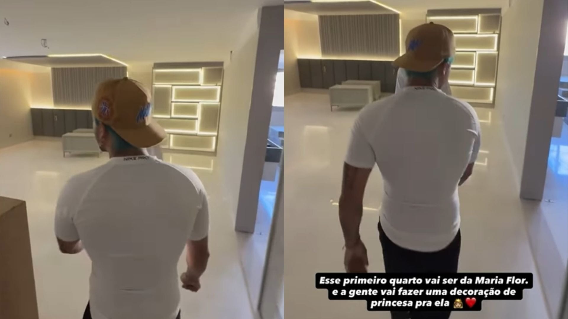 J&aacute; o quarto de Maria Flor ter&aacute; decora&ccedil;&atilde;o de princesa