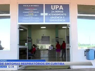 UPAs de Curitiba lotam com alta de casos de sintomas respiratórios