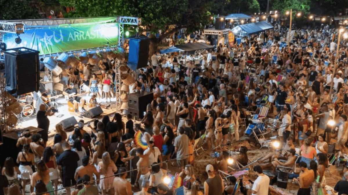 Luau Arrastão terá programação cultural gratuita em São Sebastião