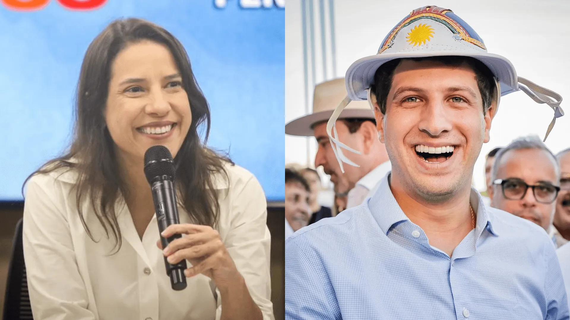 PE: Raquel Lyra lidera corrida ao governo com 47%; João Campos tem 42%