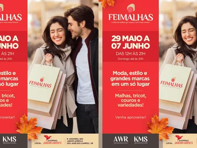 27ª Feimalhas traz moda e gastronomia ao Shopping Jardim Oriente