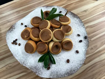 Amanteigado de café com leite do chef Bruno Hashimoto | Band Receitas