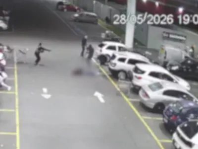 Líder de facção é executado com tiros de fuzil em estacionamento no RS