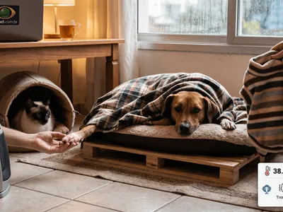 Seu pet está com frio? Saiba como identificar e proteger cães e gatos