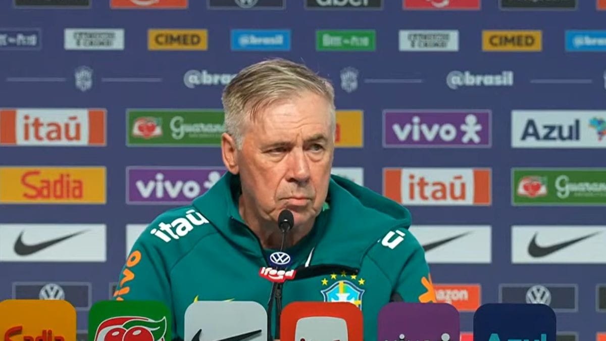 Ancelotti coloca Ibañez como titular no jogo Brasil x Egito; veja escalação