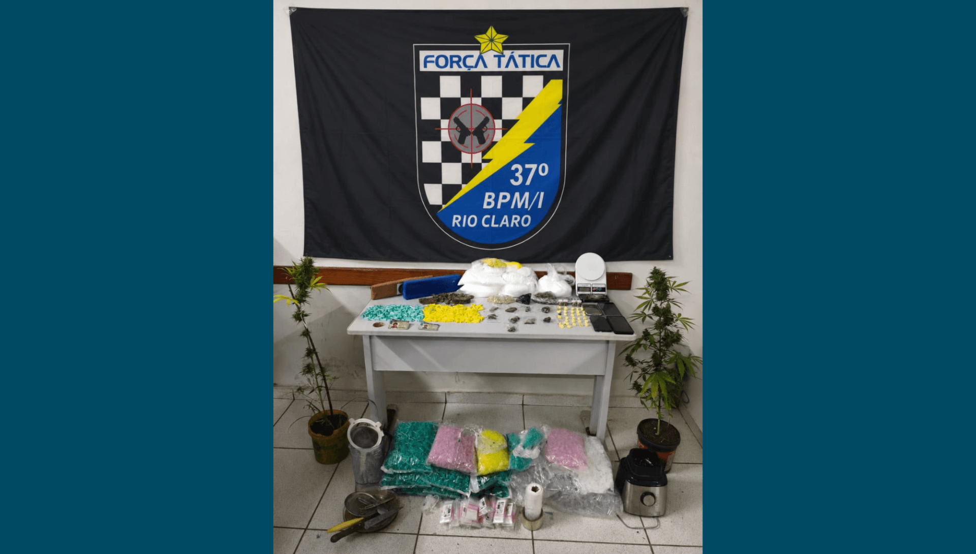 Polícia encontra depósito de drogas e captura procurado em Rio Claro