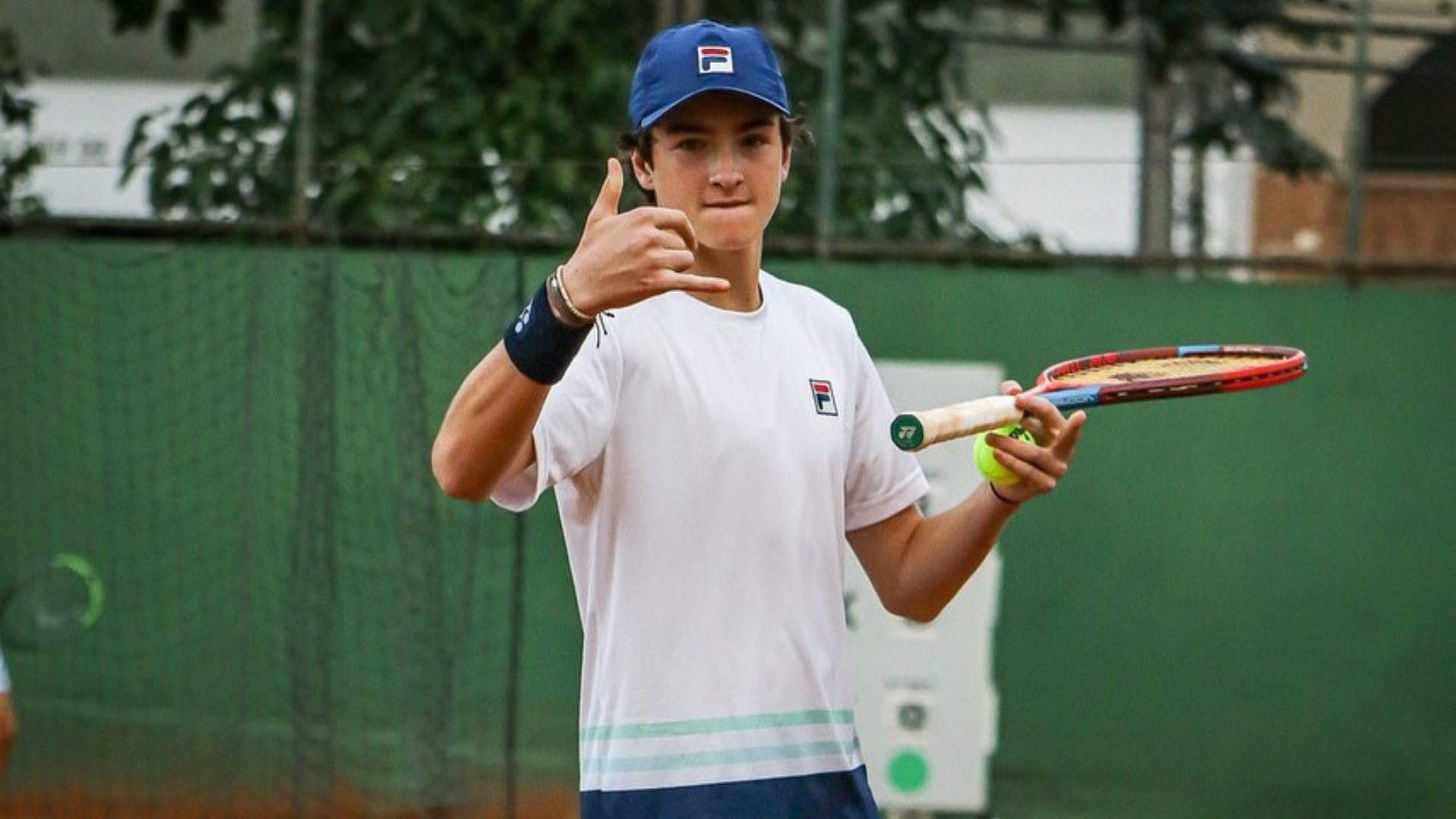 Jo&atilde;o Fonseca adolescente, quando ganhou notoriedade