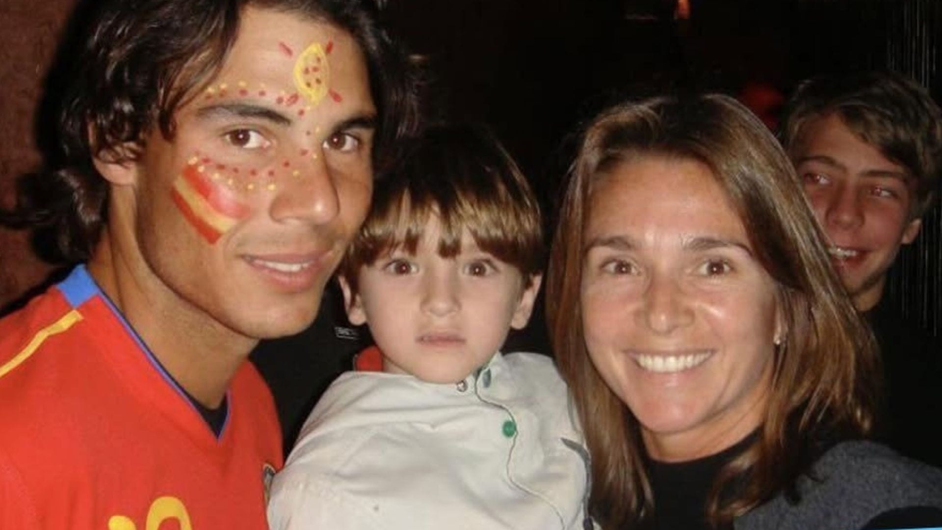 Jo&atilde;o Fonseca crian&ccedil;a com Rafael Nadal