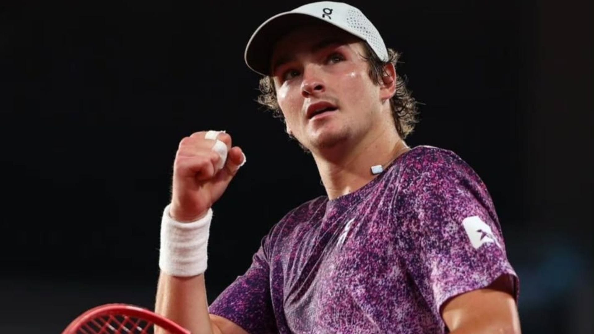 Jo&atilde;o Fonseca hoje, em Roland Garros