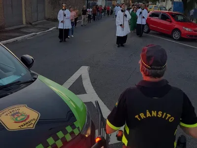 Alteração de trânsito e linhas de ônibus para o Corpus Christi em Caçapava